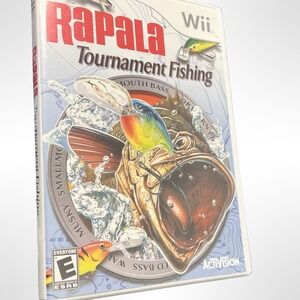Rapala Tournament Fishing Nintendo Wii Sports Fishing Game NTSC
